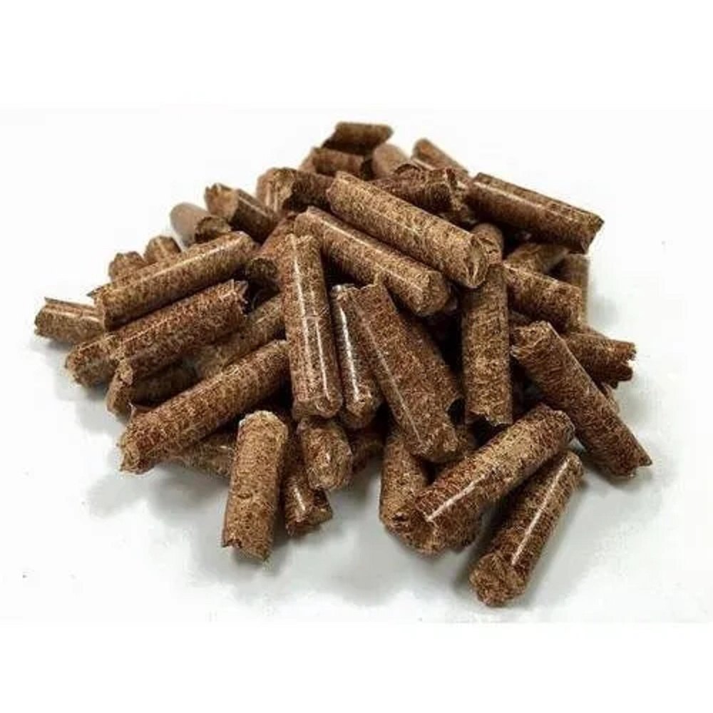 8mm Dark Brown Biomass Pellet