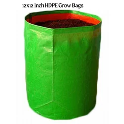 Green HDPE Grow Bags